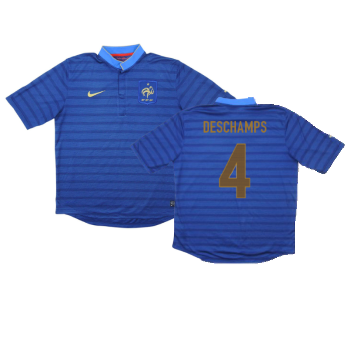 France 2012-13 Home Shirt (M) (Very Good) (DESCHAMPS 4)