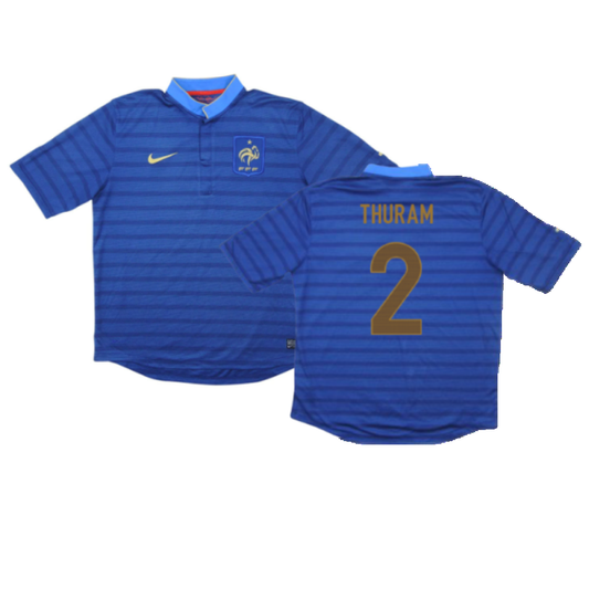 France 2012-13 Home Shirt (M) (Excellent) (THURAM 2)_0