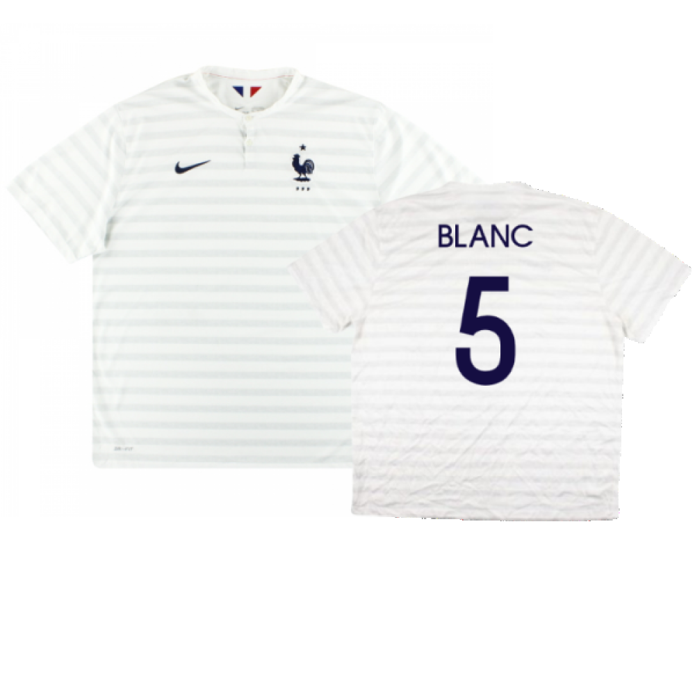France 2014-15 Away Shirt (Very Good) (BLANC 5)_0