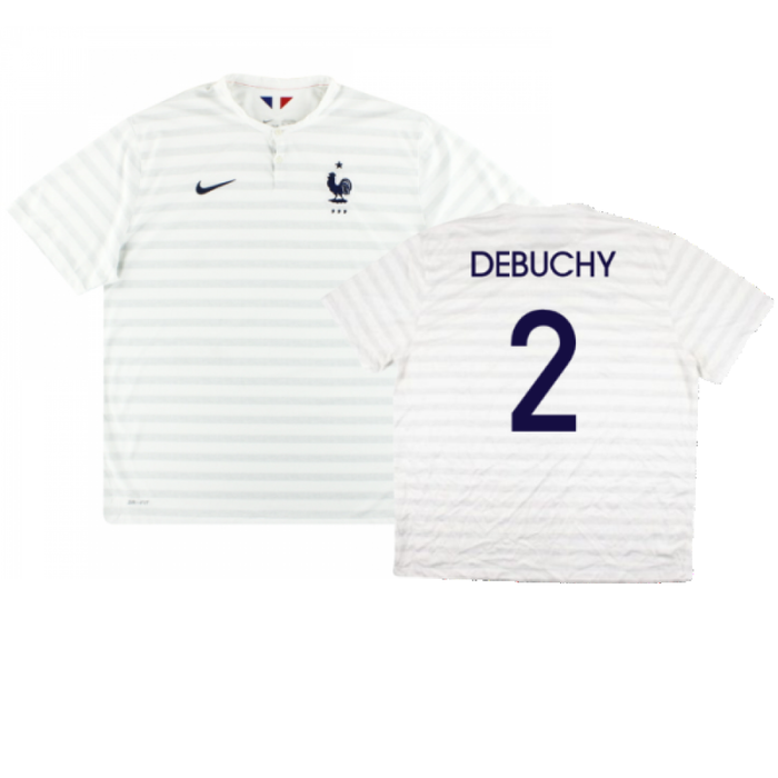 France 2014-15 Away Shirt (Very Good) (Debuchy 2)