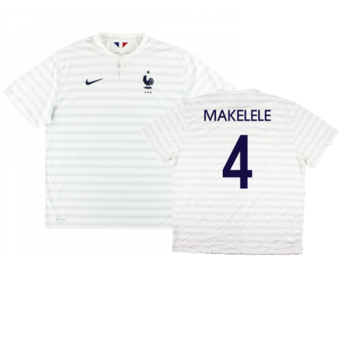 France 2014-15 Away Shirt (Very Good) (MAKELELE 4)