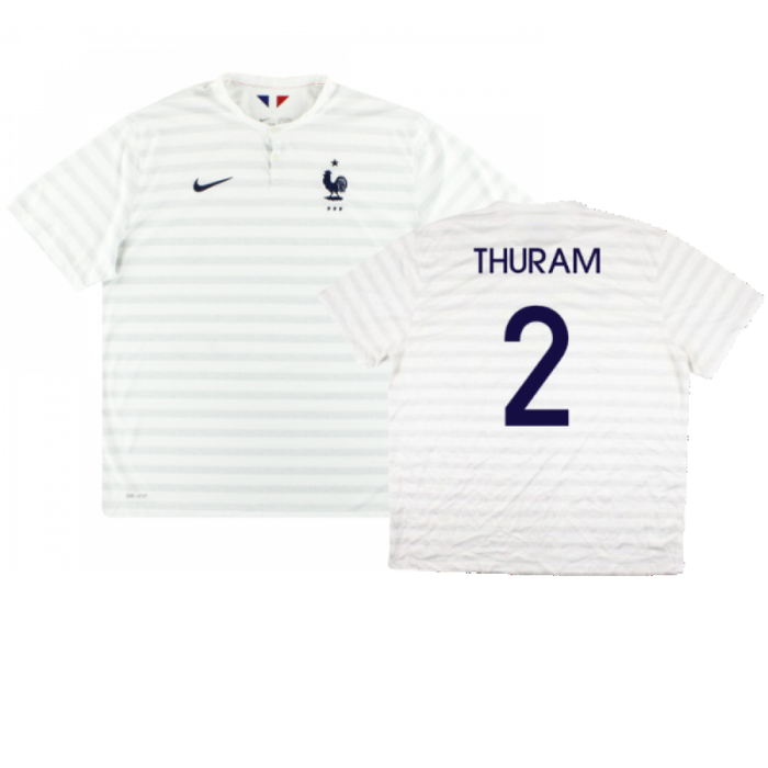 France 2014-15 Away Shirt (Very Good) (THURAM 2)