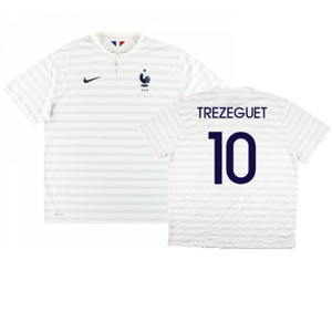 France 2014-15 Away Shirt (Very Good) (TREZEGUET 10)_0