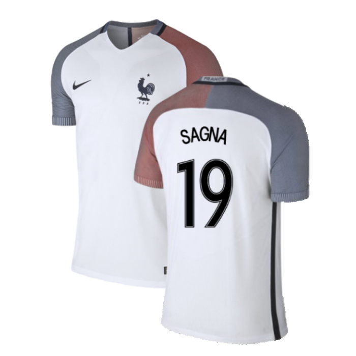 France 2016-17 Away Shirt (LB) (Mint) (Sagna 19)