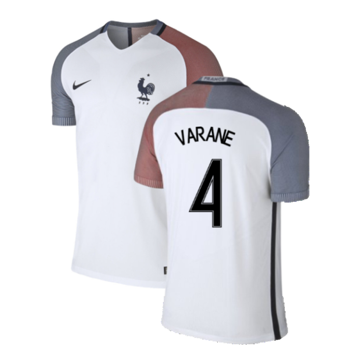 France 2016-17 Away Shirt (LB) (Mint) (Varane 4)