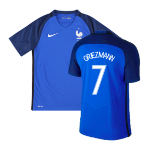 France 2016-17 Home Shirt (L) (Very Good) (Griezmann 7)_0