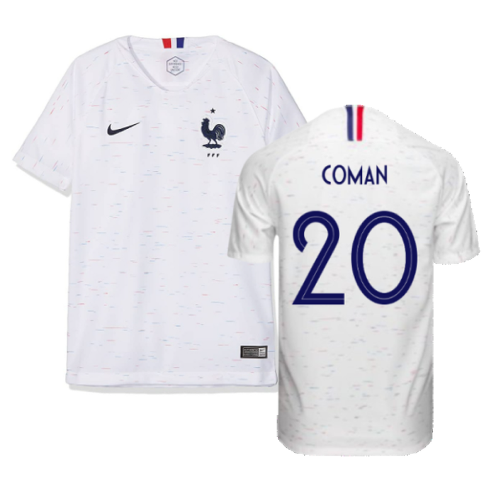 France 2018-19 Away Shirt (XL) (Good) (Coman 20)