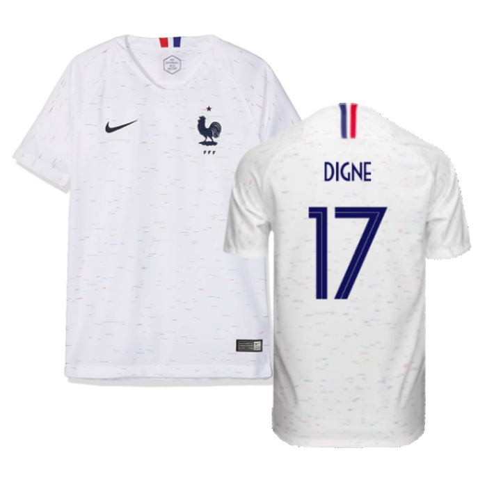 France 2018-19 Away Shirt (XL) (Good) (Digne 17)