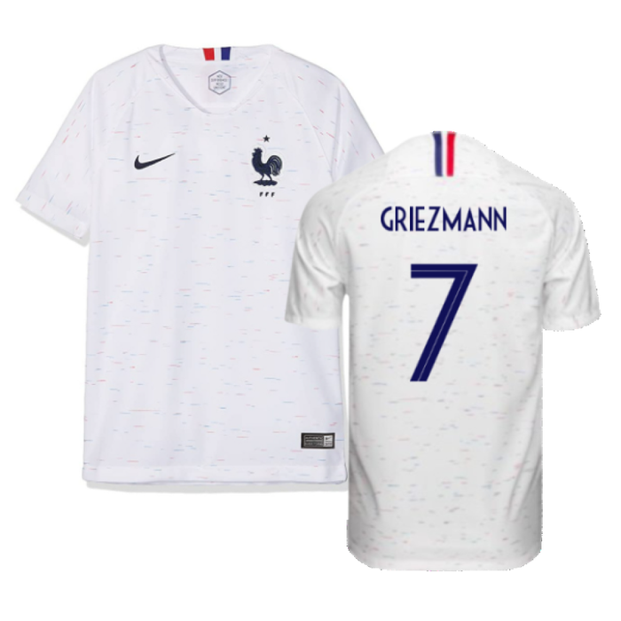 France 2018-19 Away Shirt (XL) (Good) (Griezmann 7)