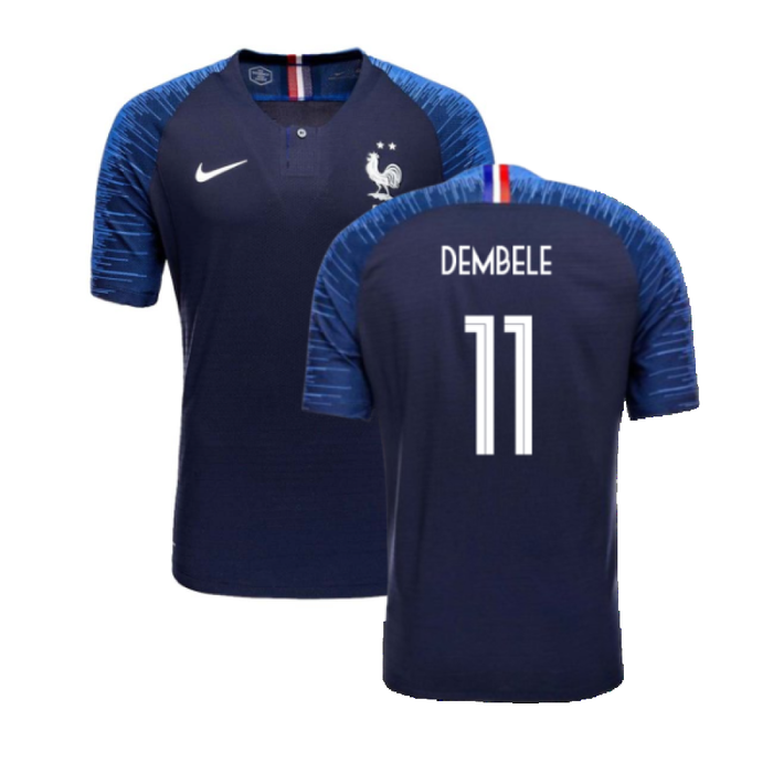 France 2018-19 Home (XL Boys 13) (Excellent) (Dembele 11)