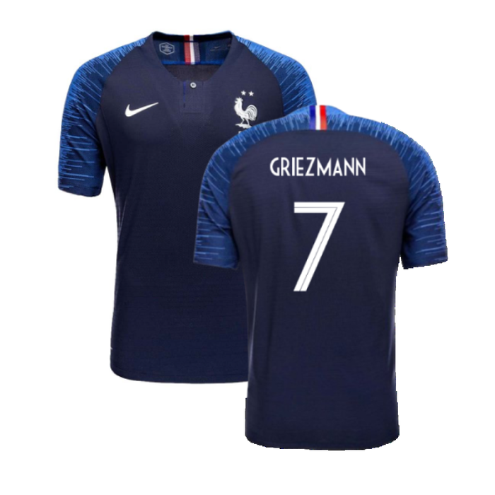 France 2018-19 Home (XL Boys 13) (Excellent) (Griezmann 7)