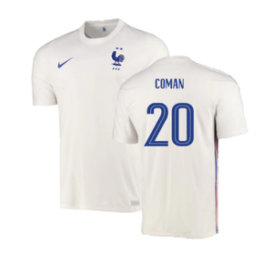 France 2020-21 Away Shirt (XXL) (Good) (Coman 20)_0