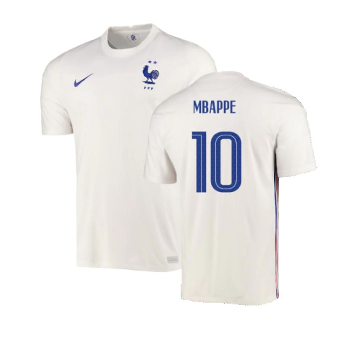 France 2020-21 Away Shirt (XXL) (Good) (Mbappe 10)