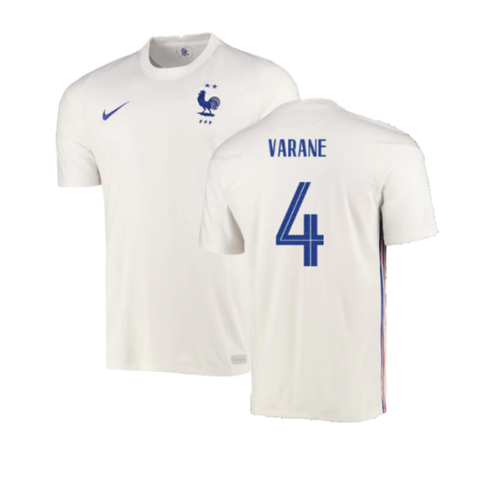 France 2020-21 Away Shirt (XXL) (Good) (Varane 4)