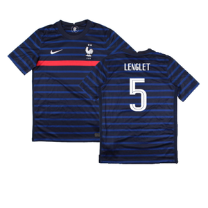 France 2020-21 Home Shirt (Mint) (Lenglet 5)_0