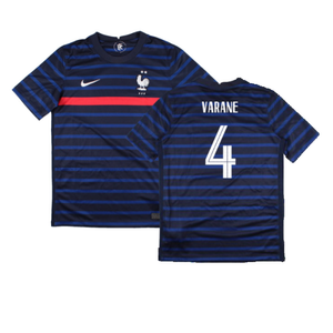 France 2020-21 Home Shirt (Mint) (Varane 4)_0