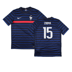 France 2020-21 Home Shirt (Mint) (Zouma 15)_0