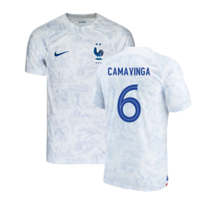 France 2022-23 Away Shirt (Mbappe #10) (Womens M) (Good) (CAMAVINGA 6)_0