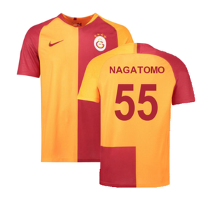 Galatasaray 2018-19 Home Shirt (2XL) (Excellent) (Nagatomo 55)_0