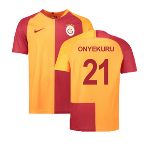 Galatasaray 2018-19 Home Shirt (2XL) (Excellent) (Onyekuru 21)_0