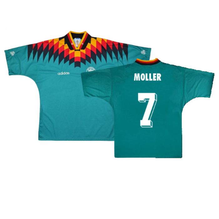 Germany 1994-96 Away Shirt (S) (Excellent) (MOLLER 7)