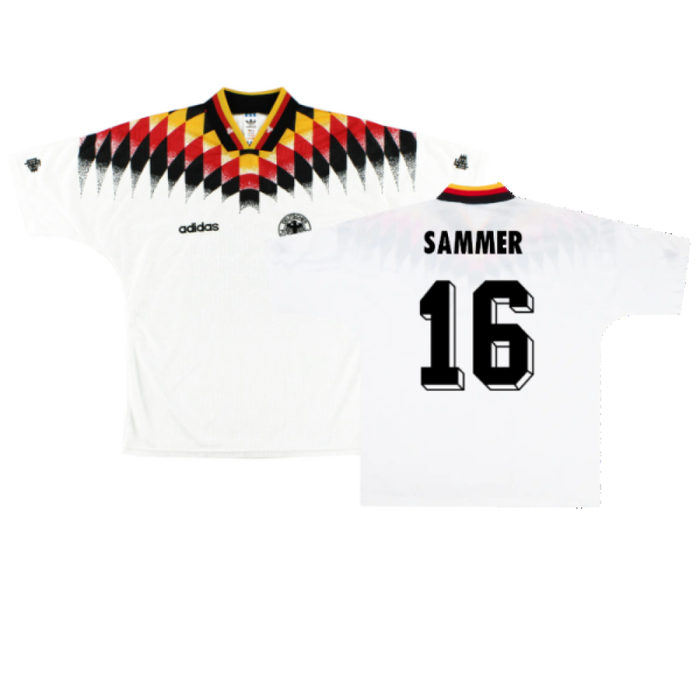 Germany 1994-96 Home Shirt (XL) (Good) (SAMMER 16)