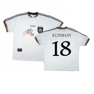 Germany 1996-98 Home WM06 Shirt (S) (Excellent) (Klinsmann 18)_0