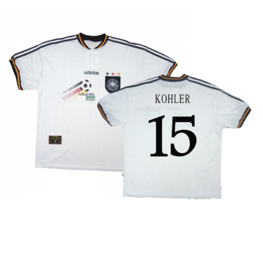 Germany 1996-98 Home WM06 Shirt (S) (Excellent) (Kohler 15)_0