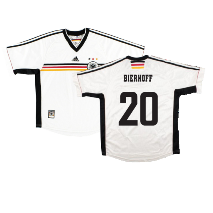 Germany 1998-00 Home Shirt (M) (Good) (Bierhoff 20)