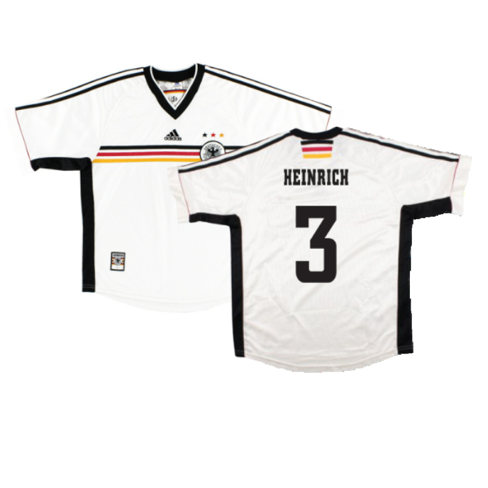 Germany 1998-00 Home Shirt (L) (Excellent) (Heinrich 3)