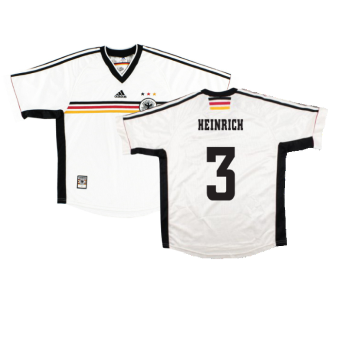 Germany 1998-00 Home Shirt (M) (Good) (Heinrich 3)