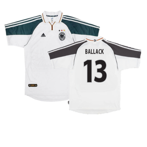 Germany 2000-2002 Home Shirt (2XL) (Good) (Ballack 13)_0