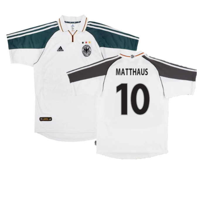 Germany 2000-02 Home Shirt (XL) (Excellent) (Matthaus 10)