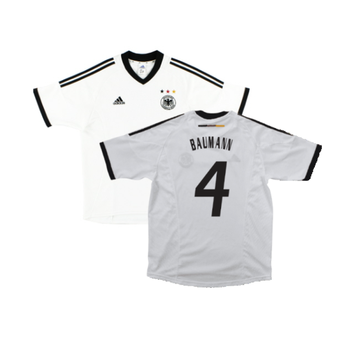 Germany 2002-04 Home Shirt (Excellent) (BAUMANN 4)