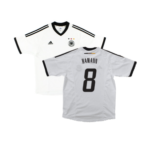 Germany 2002-04 Home Shirt (XL) (Fair) (HAMANN 8)_0