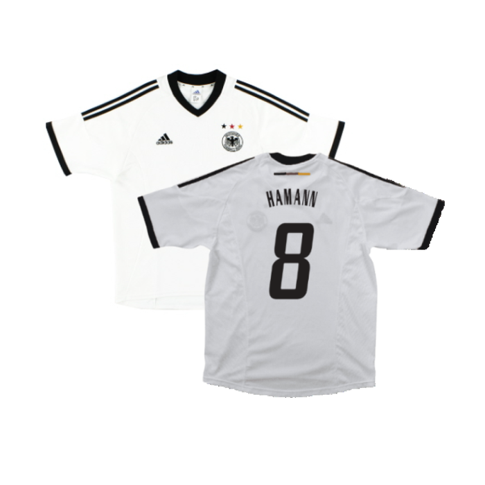 Germany 2002-04 Home Shirt (Excellent) (HAMANN 8)