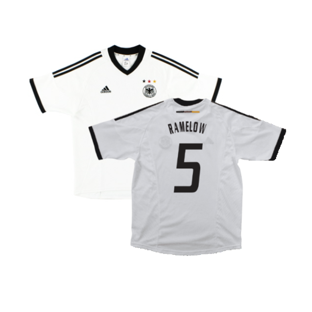 Germany 2002-04 Home Shirt (XL) (Fair) (RAMELOW 5)_0