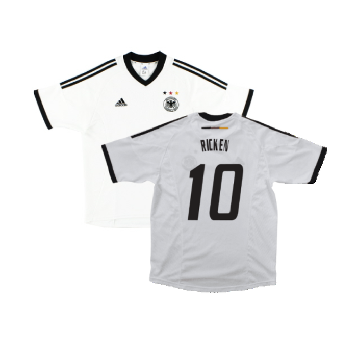 Germany 2002-04 Home Shirt (XXL) (Very Good) (RICKEN 10)