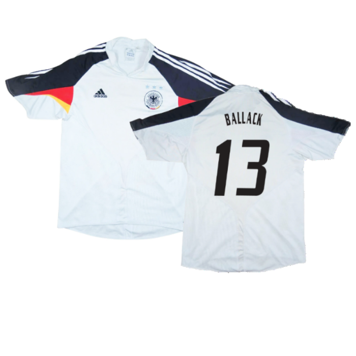 Germany 2004-06 Home Shirt (Good) (Ballack 13)