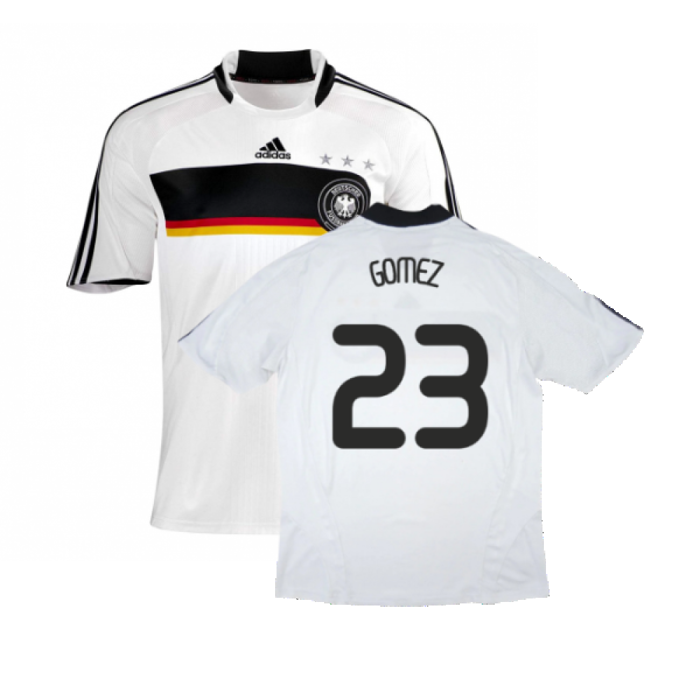 Germany 2008-09 Home Shirt (XL) (Fair) (GOMEZ 23)_0