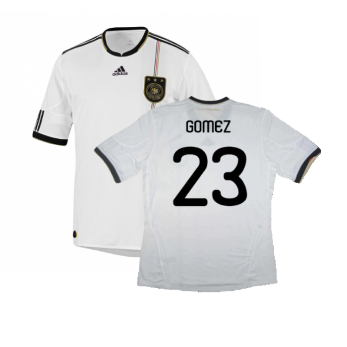 Germany 2010-11 Home Shirt (M) (Good) (GOMEZ 23)