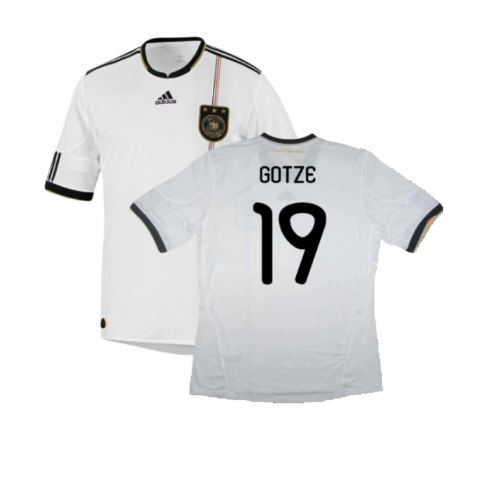 Germany 2010-11 Home Shirt (M) (Good) (GOTZE 19)