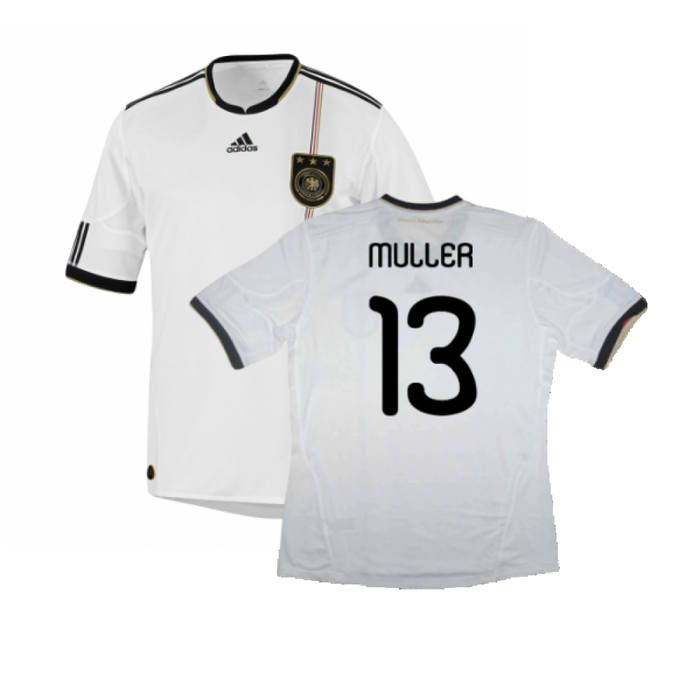 Germany 2010-11 Home Shirt (M) (Good) (MULLER 13)