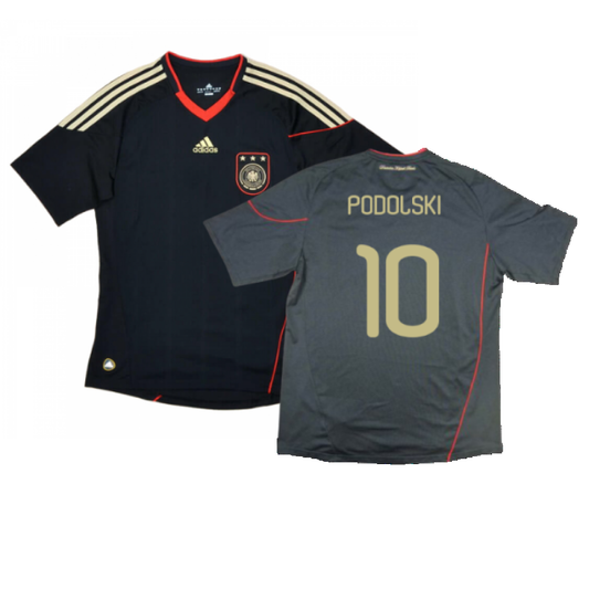 Germany 2010-12 Away Shirt (L) (Very Good) (PODOLSKI 10)_0