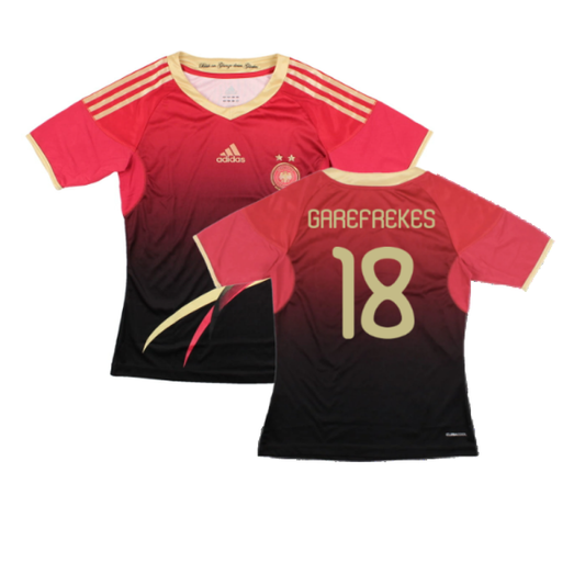 Germany 2011-12 Women\\\'s Away Shirt (XL) (Excellent) (Garefrekes 18)_0