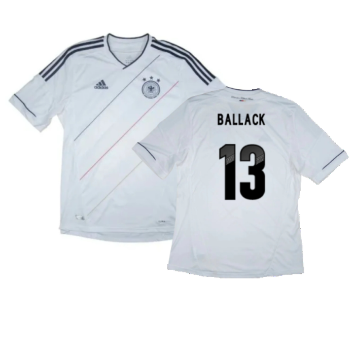 Germany 2012-13 Home Shirt (XL) (Excellent) (BALLACK 13)