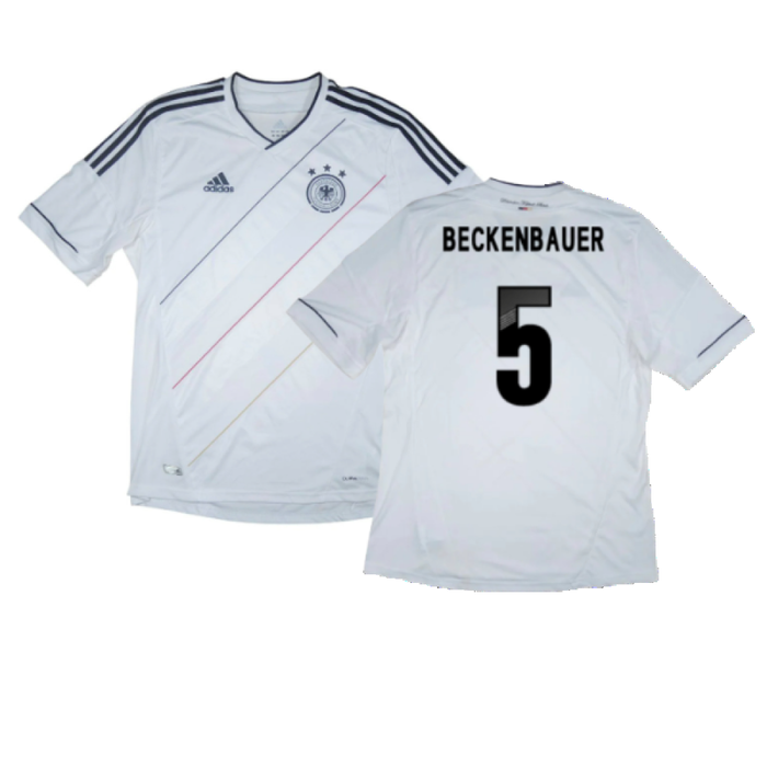 Germany 2012-13 Home Shirt (M) (Fair) (BECKENBAUER 5)