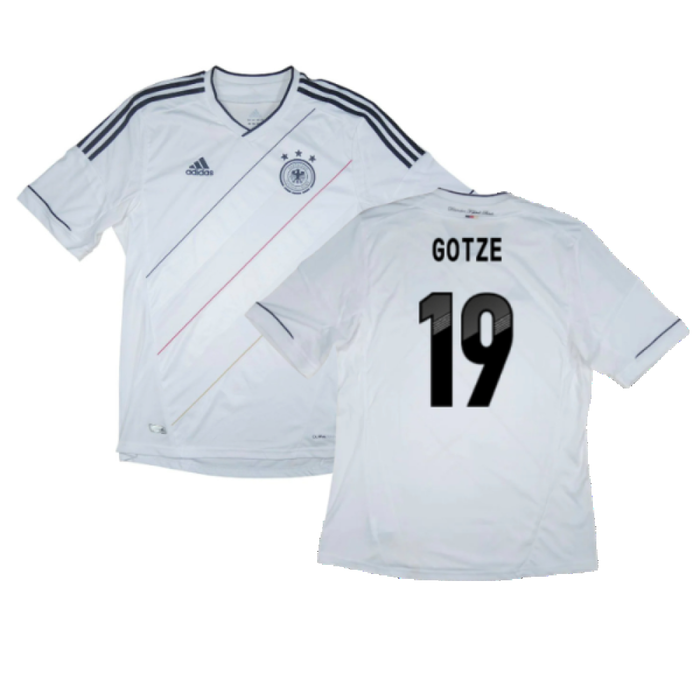 Germany 2012-13 Home Shirt (M) (Fair) (Gotze 19)