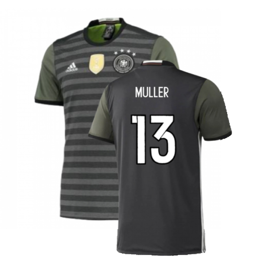Germany 2015-16 Away Shirt (S) (Excellent) (Muller 13)_0