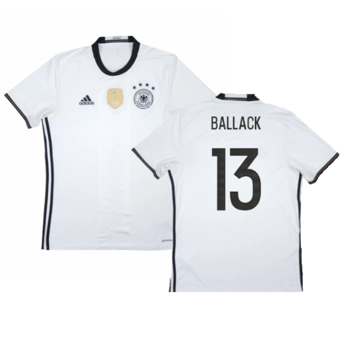 Germany 2015-16 Home Shirt (M) (Fair) (Ballack 13)